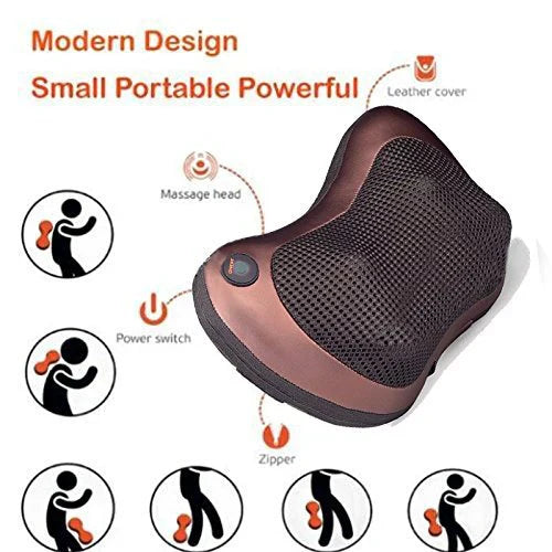 Cervical massage pillow neck shoulder head car home massager